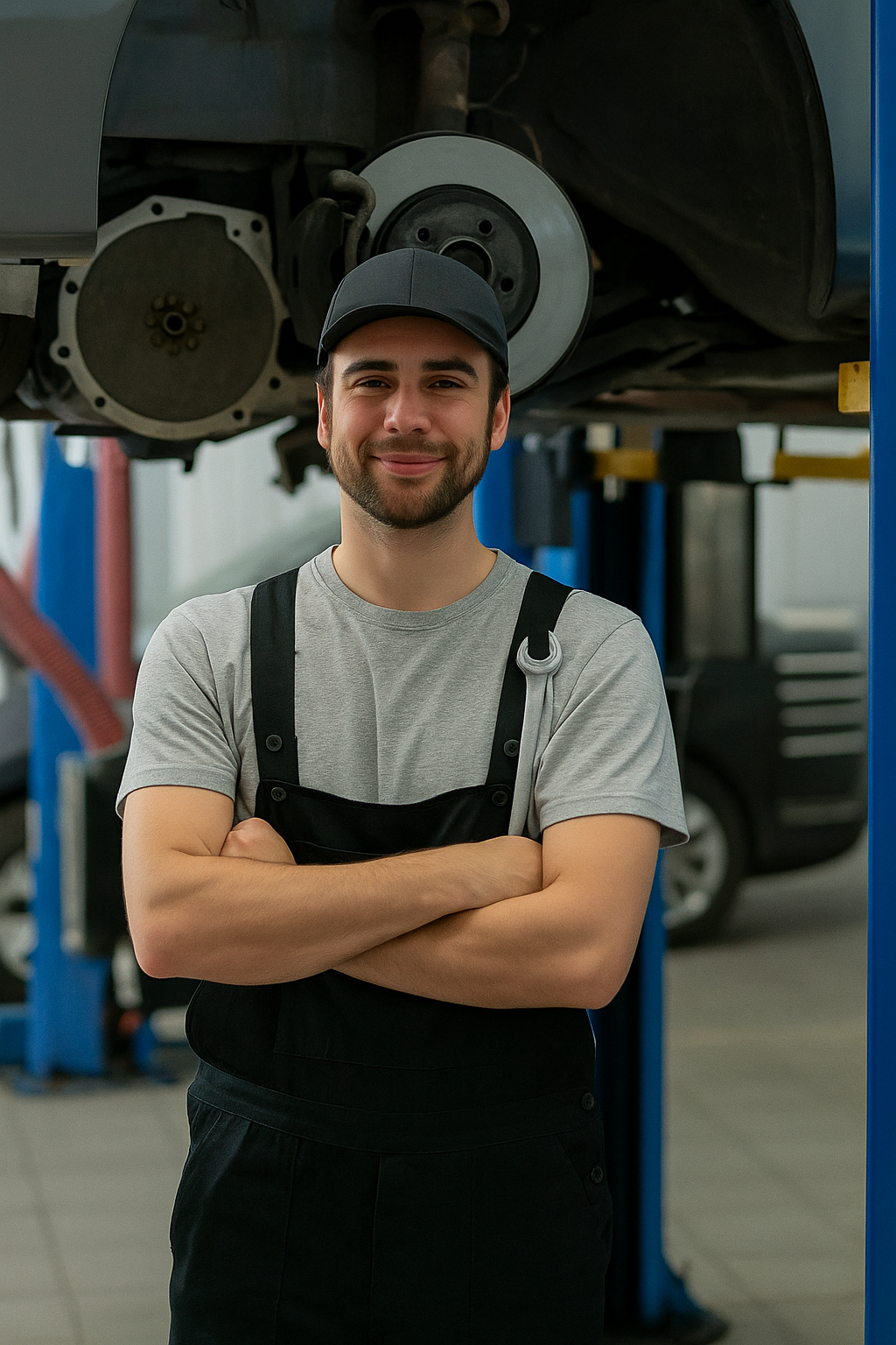 Equipo de trabajo de raymondmotors realizando obra en Uruguay